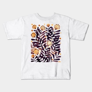 Flowers and foliage - late autumn Kids T-Shirt